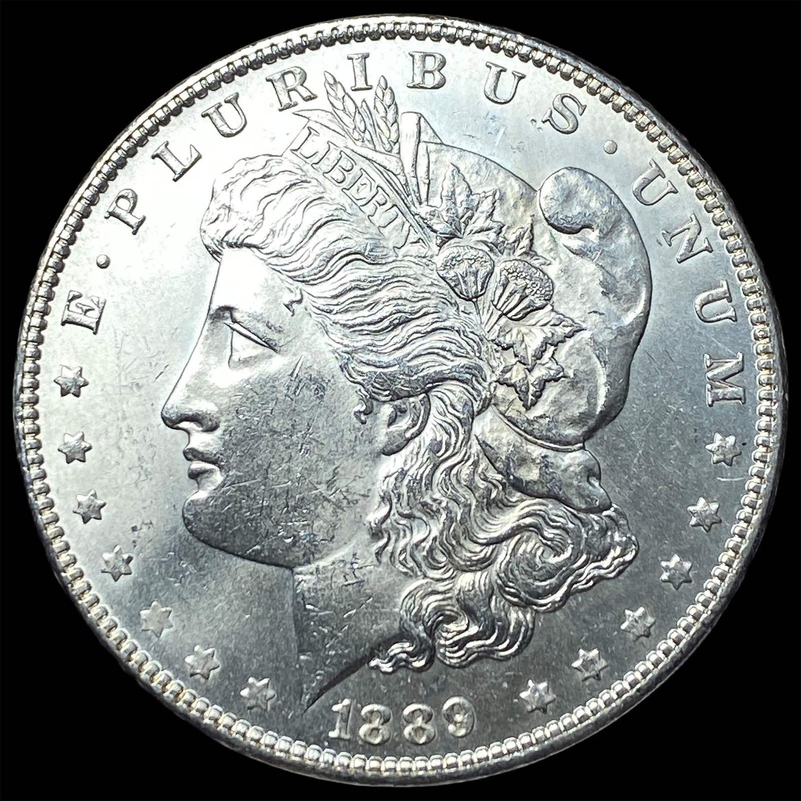 1889-S Silver Morgan Dollar UNCIRCULATED: 1889-S Silver Morgan Dollar UNCIRCULATED