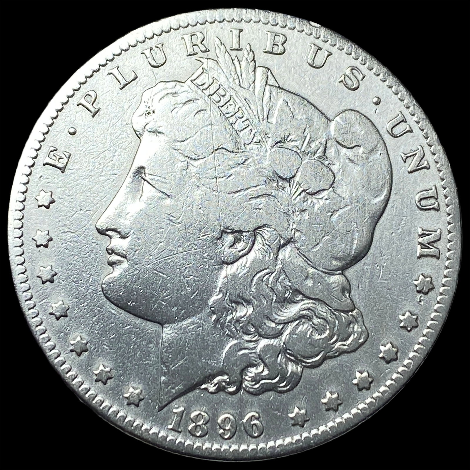 1896-S Silver Morgan Dollar HIGH GRADE: 1896-S Silver Morgan Dollar HIGH GRADE