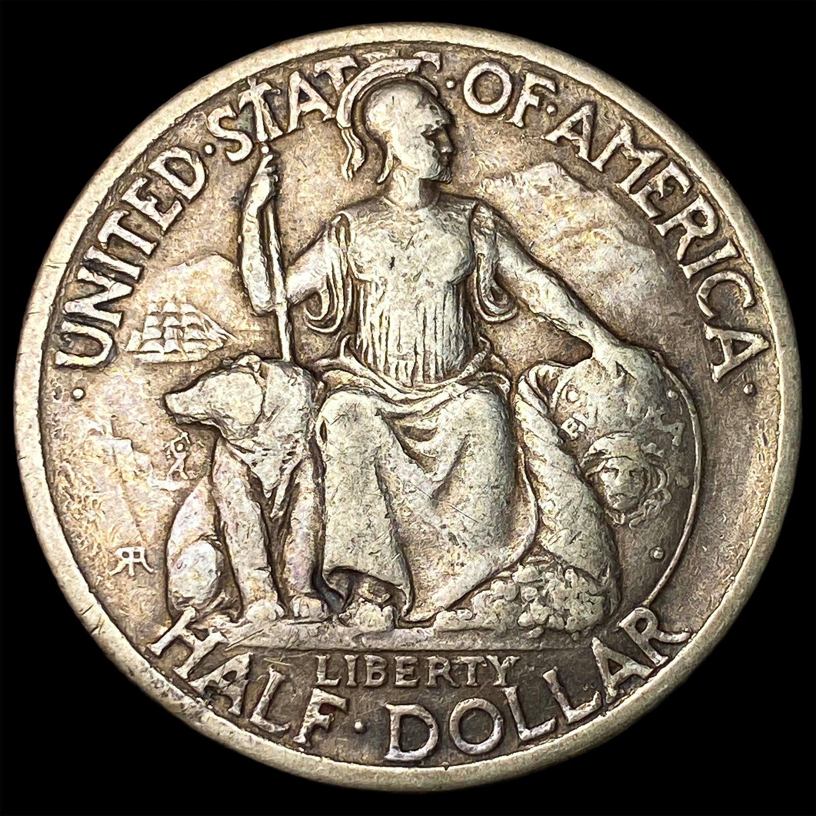 1935-S Silver San Diego Half Dollar CLOSELY UNCIRCULATED: 1935-S Silver San Diego Half Dollar CLOSELY UNCIRCULATED