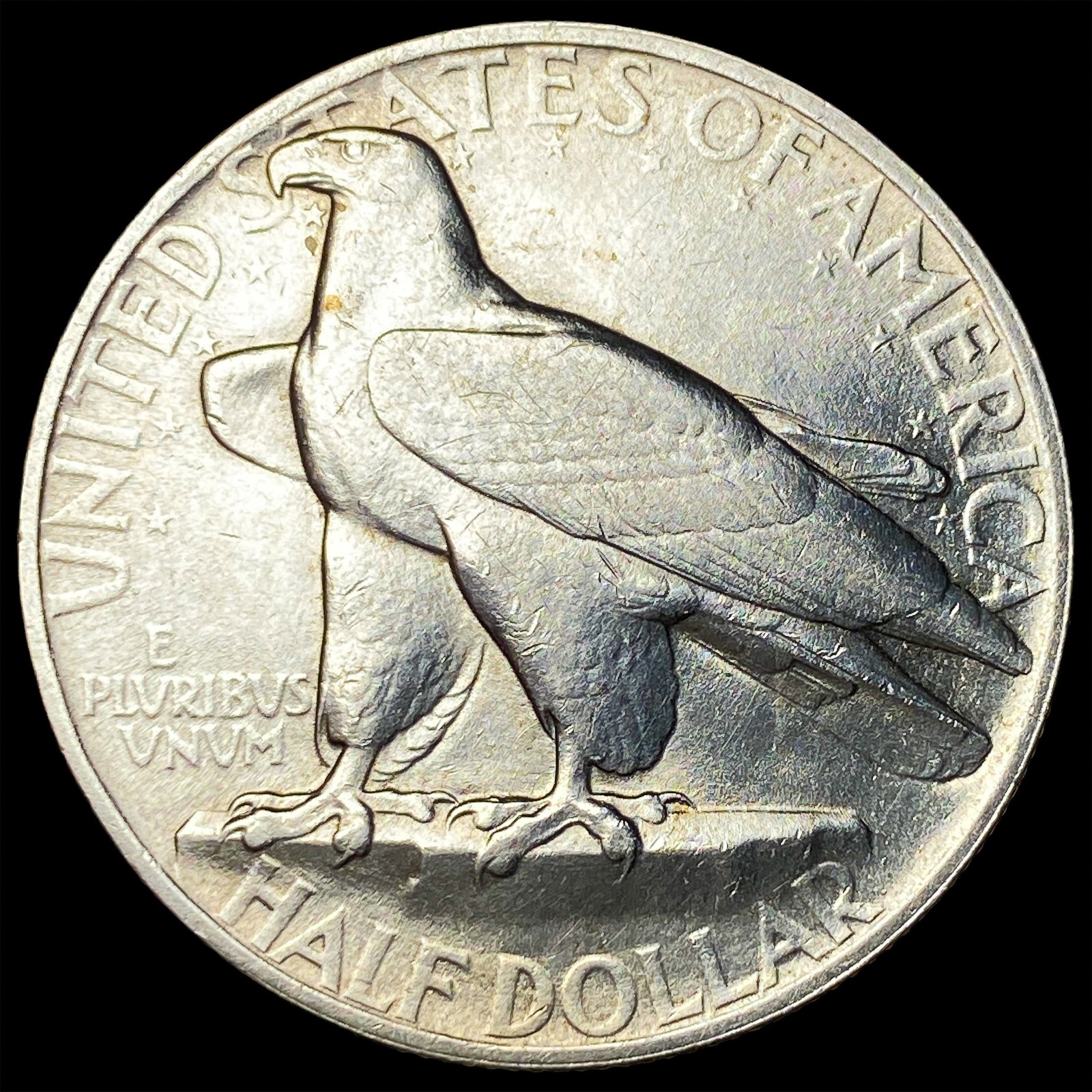 1935 Silver Half Dollar Connecticut Commemorative UNCIRCULATED: 1935 Silver Half Dollar Connecticut Commemorative UNCIRCULATED