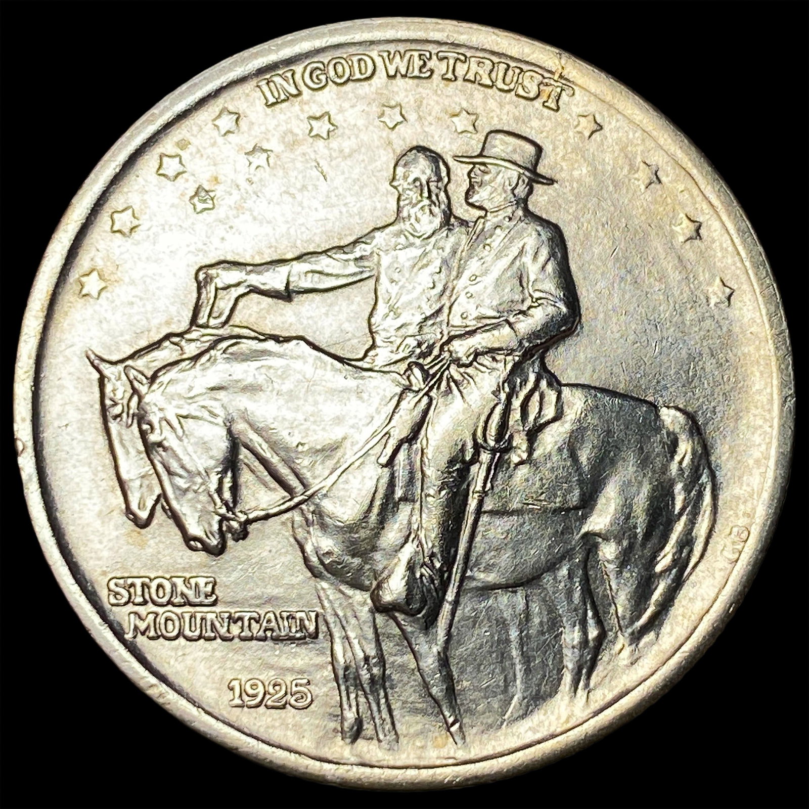 1925 Stone Mountain Silver Half Dollar UNCIRCULATED: 1925 Stone Mountain Silver Half Dollar UNCIRCULATED