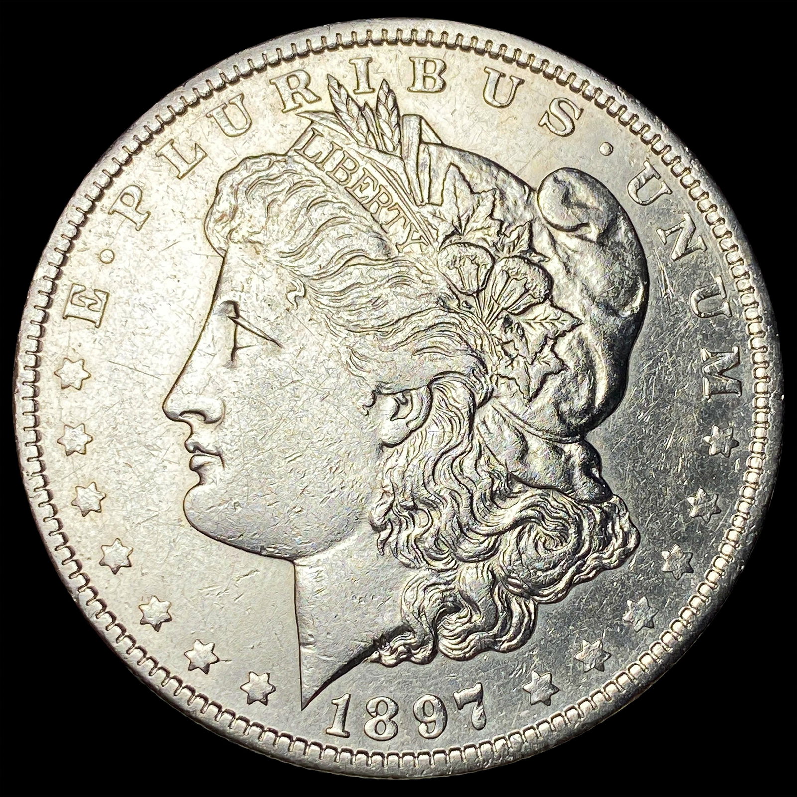 1897-O Silver Morgan Dollar CLOSELY UNCIRCULATED: 1897-O Silver Morgan Dollar CLOSELY UNCIRCULATED