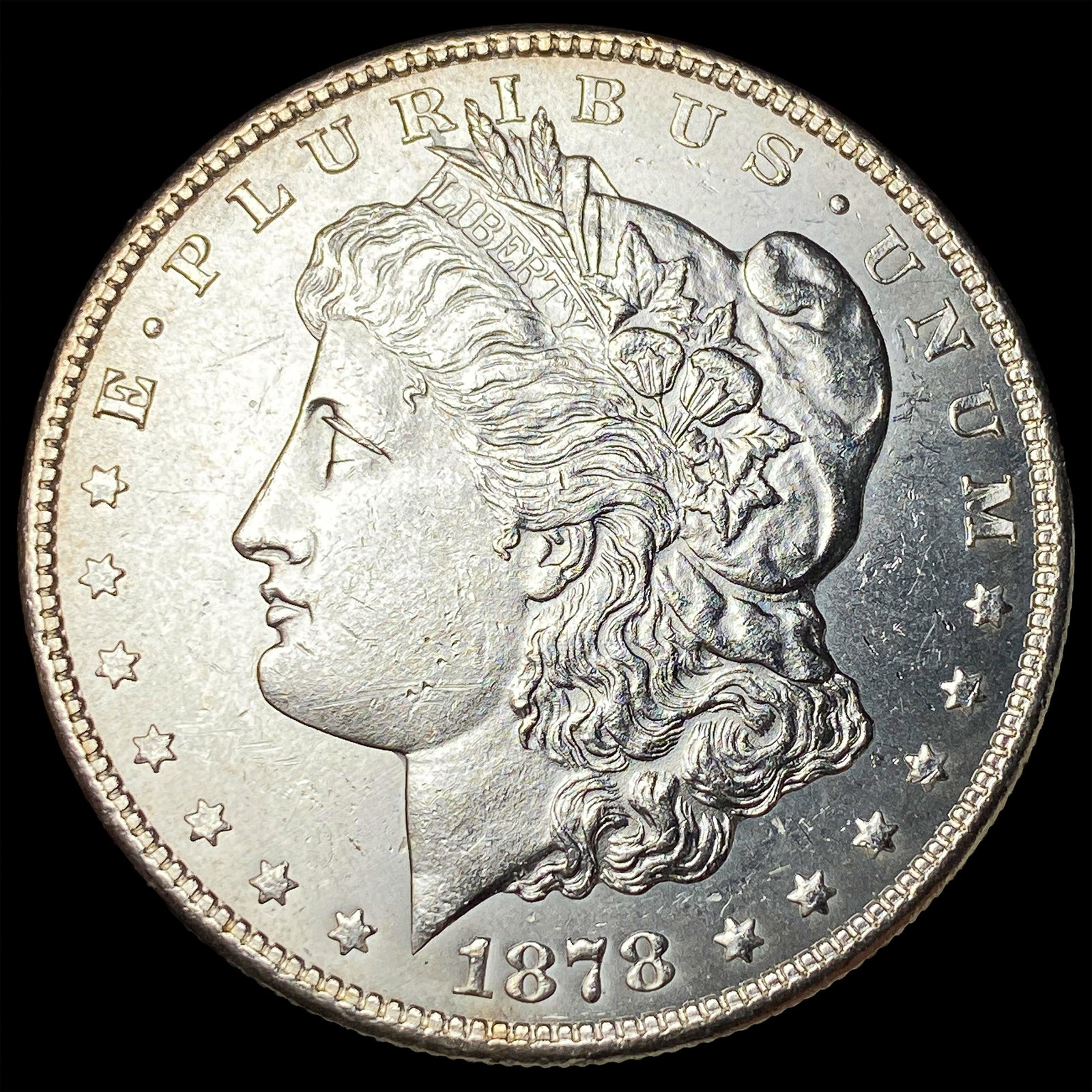 1878 Silver Morgan Dollar UNCIRCULATED: 1878 Silver Morgan Dollar UNCIRCULATED