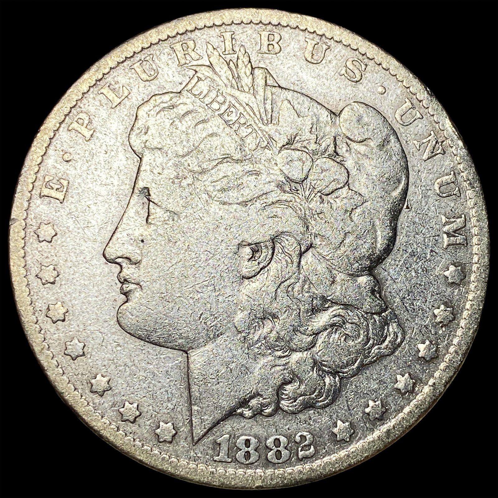 1882-CC Silver Morgan Dollar NICELY CIRCULATED: 1882-CC Silver Morgan Dollar NICELY CIRCULATED