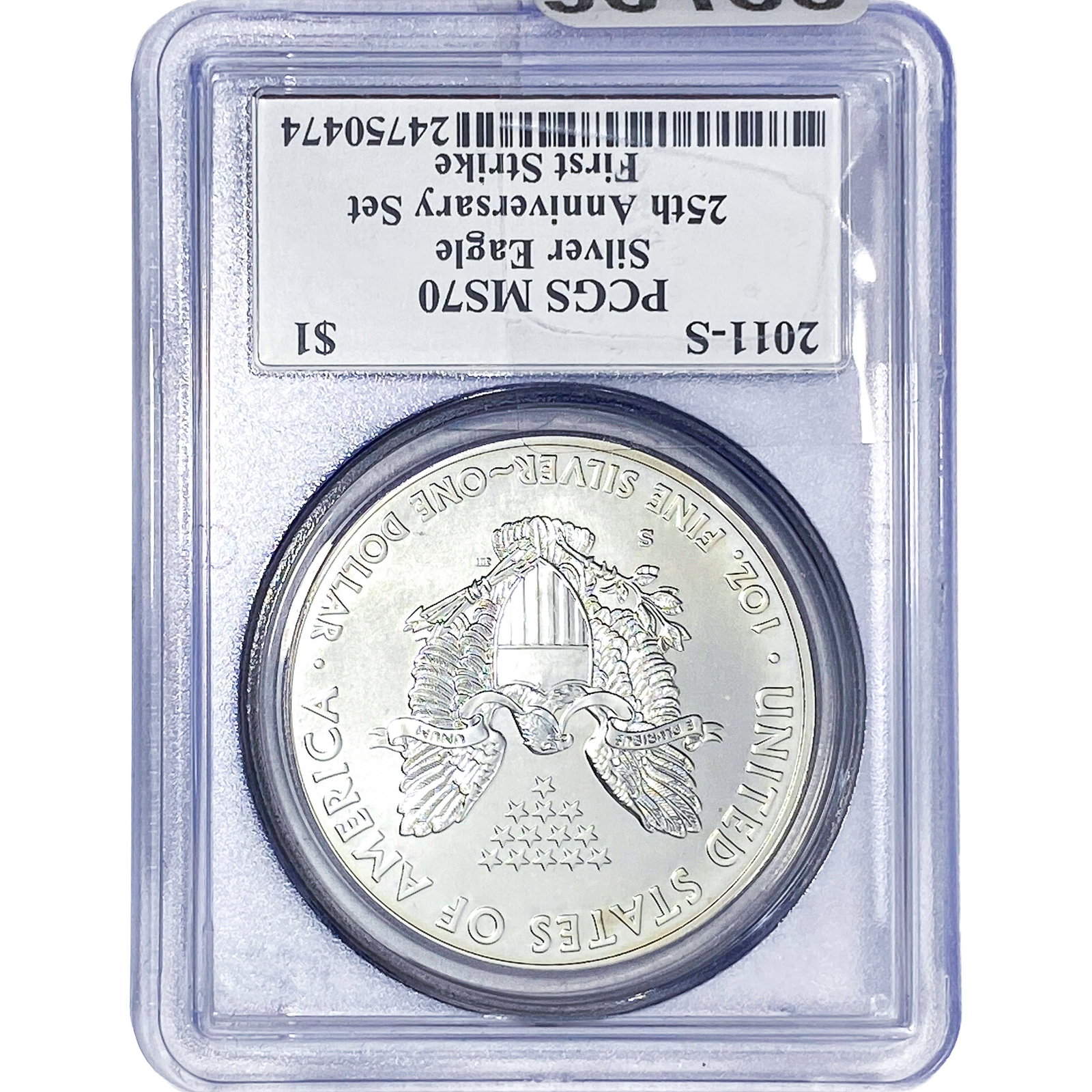 2011-S Morgan Silver Dollar PCGS MS70 (1 of 2)