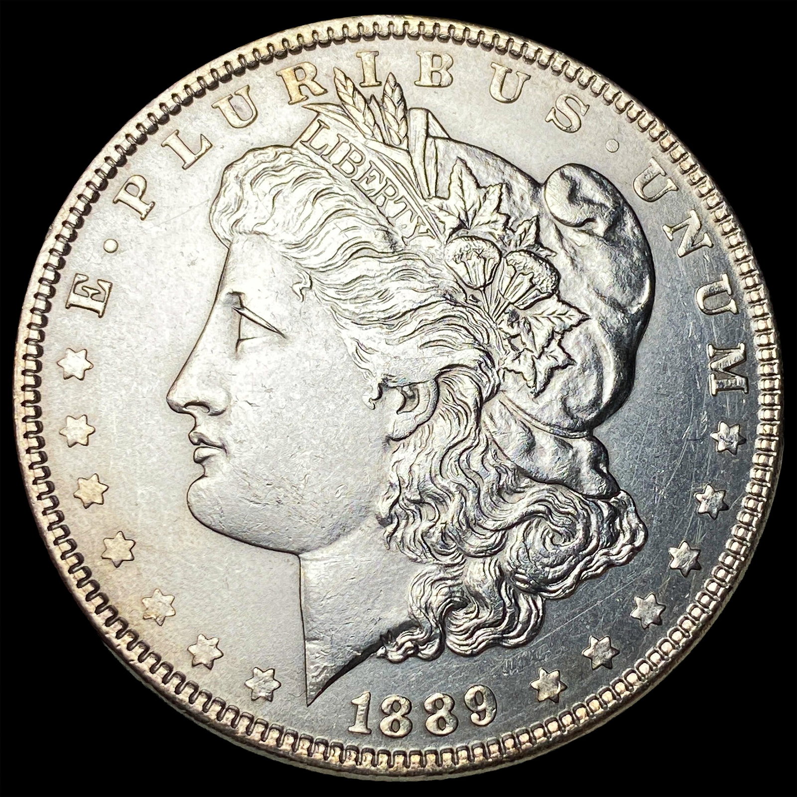 1889 Morgan Silver Dollar UNCIRCULATED: 1889 Morgan Silver Dollar UNCIRCULATED