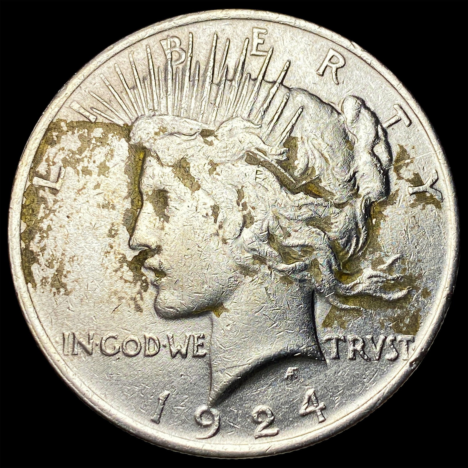 1924 Peace Silver Dollar HIGH GRADE (1 of 2)