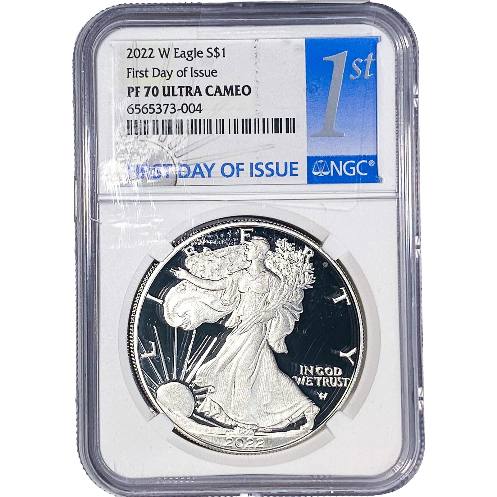 2022-W NGC PF70 1OZ Silver Ultra Cameo: 2022-W NGC PF70 1OZ Silver Ultra Cameo