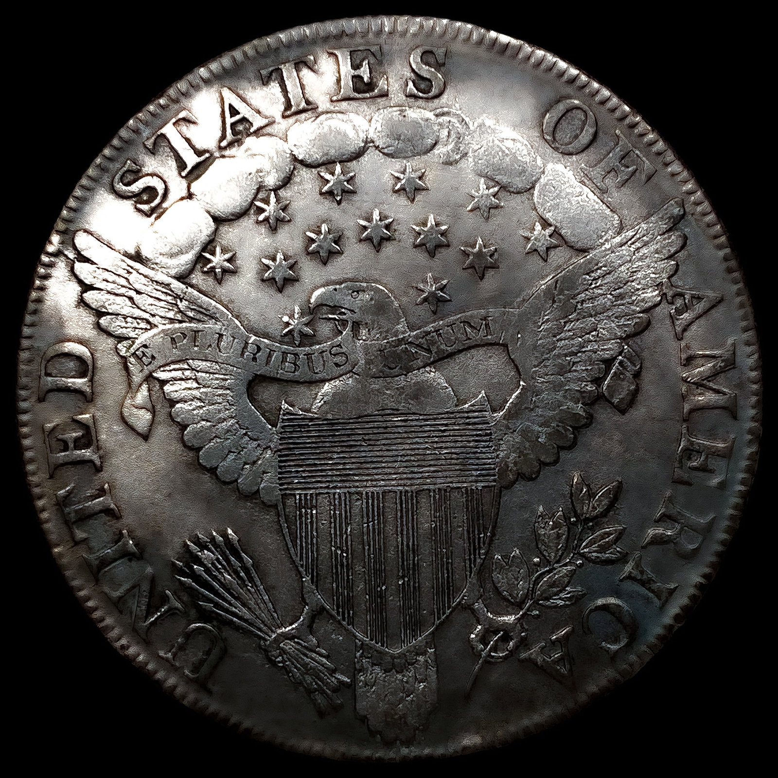 1802 Draped Bust Dollar CLOSELY UNCIRCULATED - 2