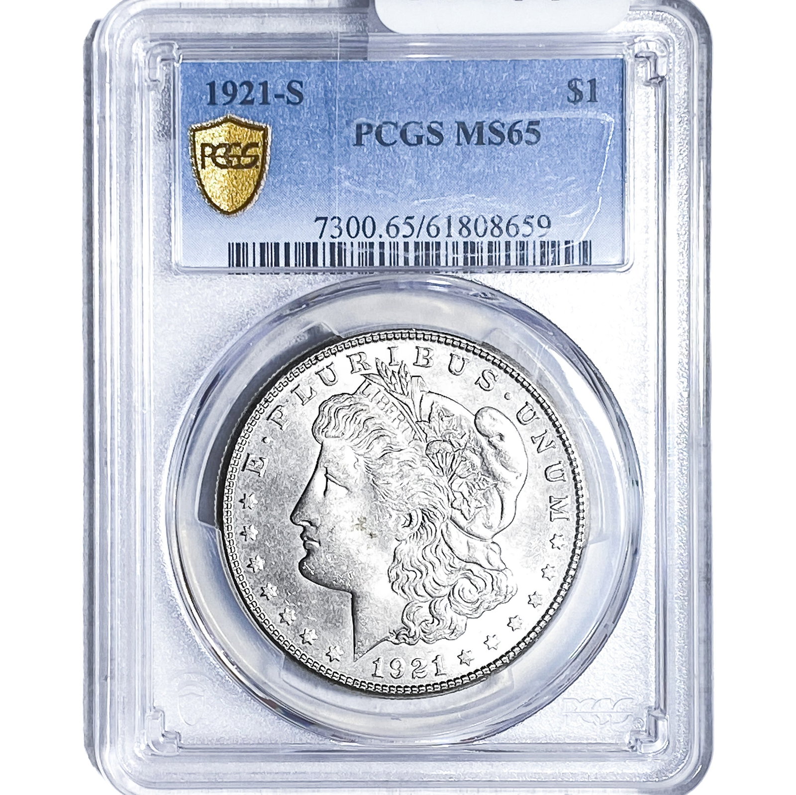 1921-S Morgan Silver Dollar PCGS MS65 (1 of 4)