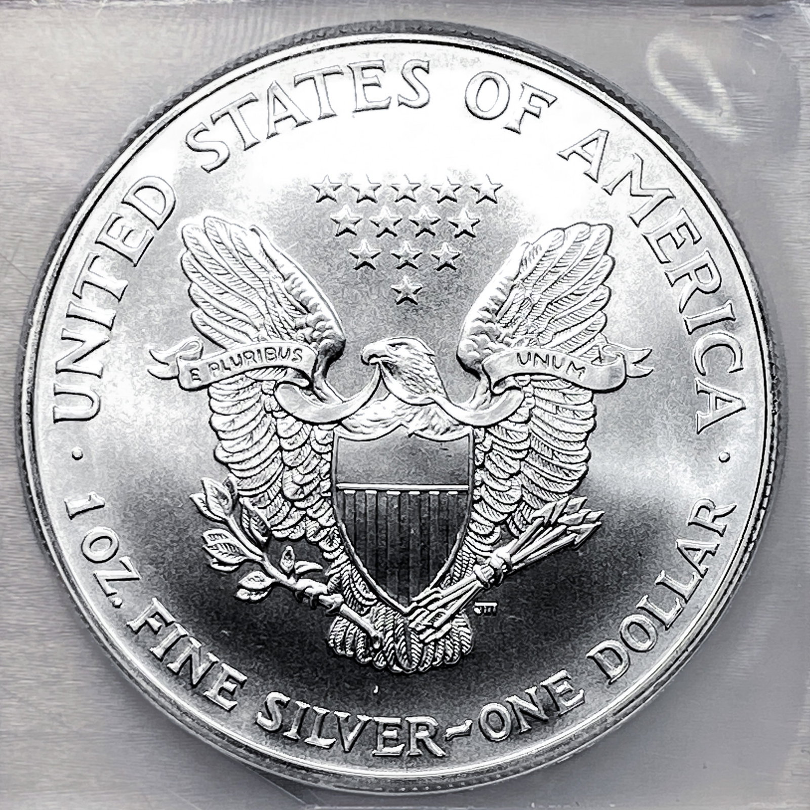 1999 Silver Eagle ICG MS70 - 4
