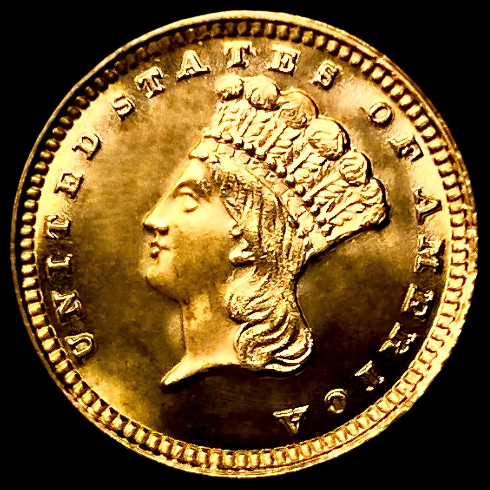 1881 Rare Gold Dollar (1 of 2)