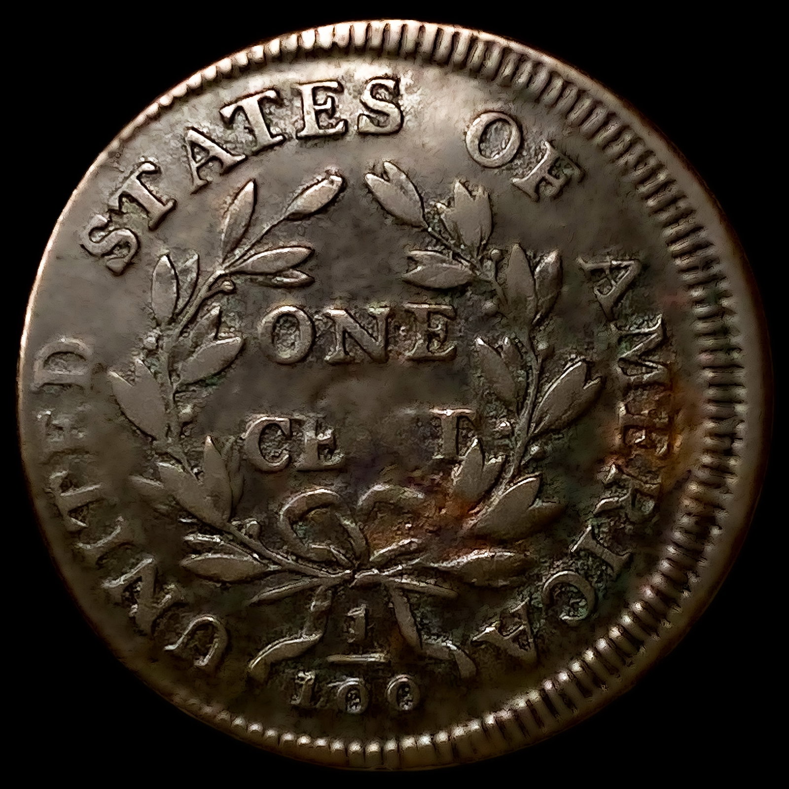 1797 Off-Center Draped Bust Large Cent NEARLY UNCIRCULATED - 2