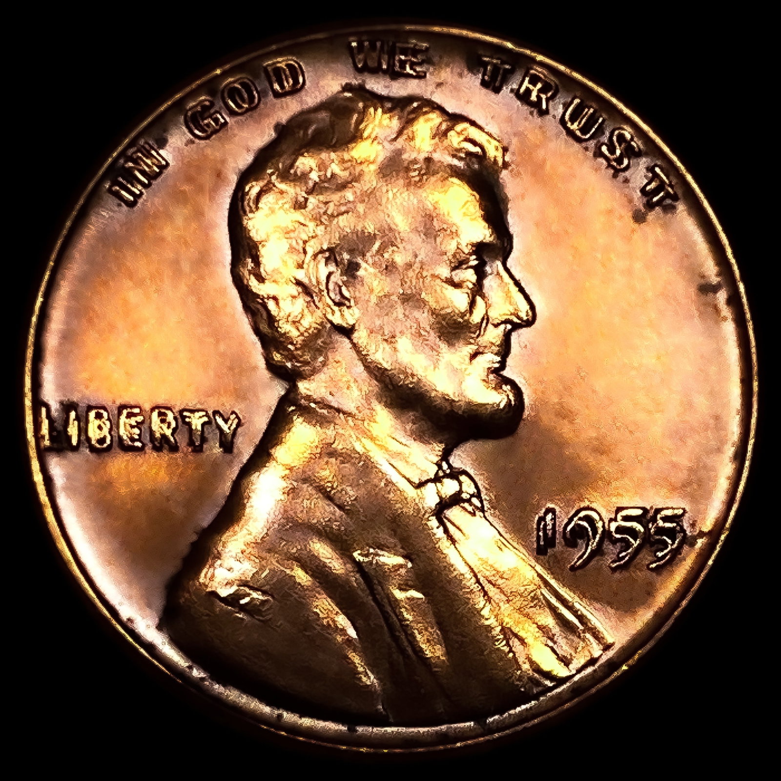 1955 DDO Wheat Cent: 1955 DDO Wheat Cent