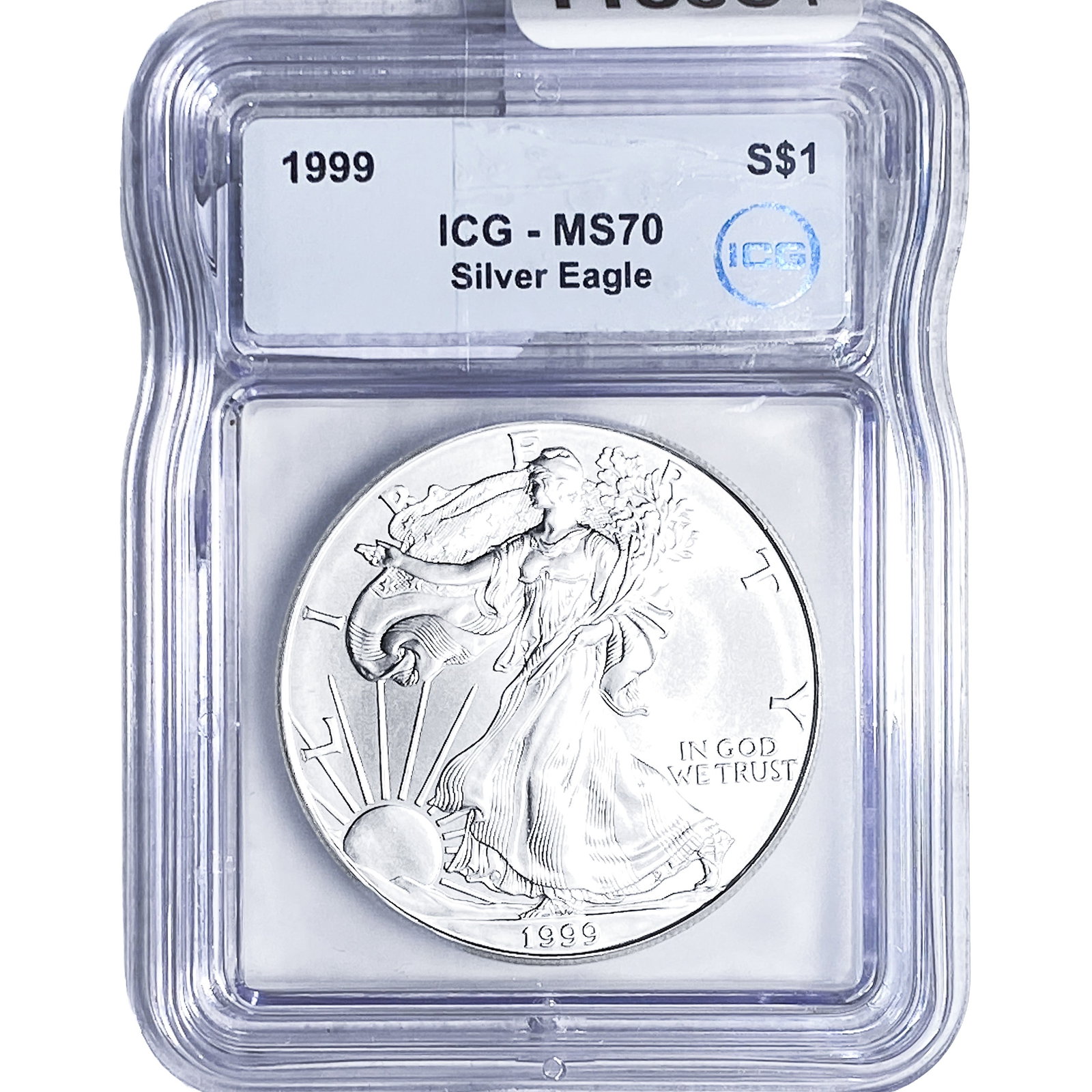 1999 Silver Eagle ICG MS70 (1 of 4)