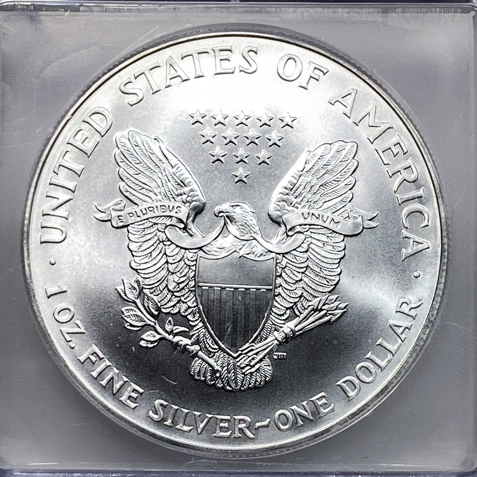 1999 Silver Eagle ICG MS70 - 4