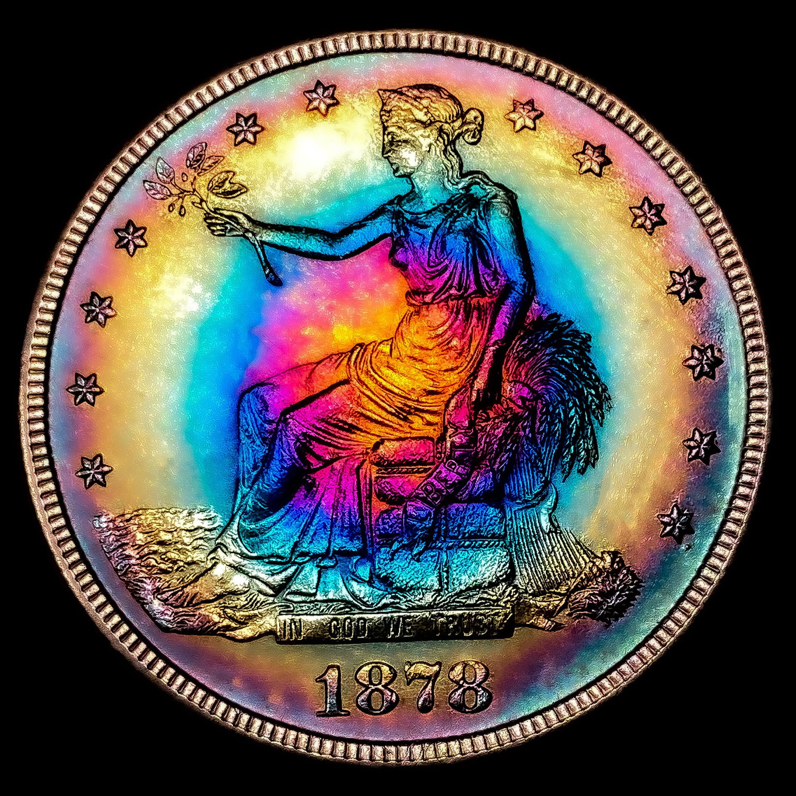 1878-S Silver Trade Dollar (1 of 2)