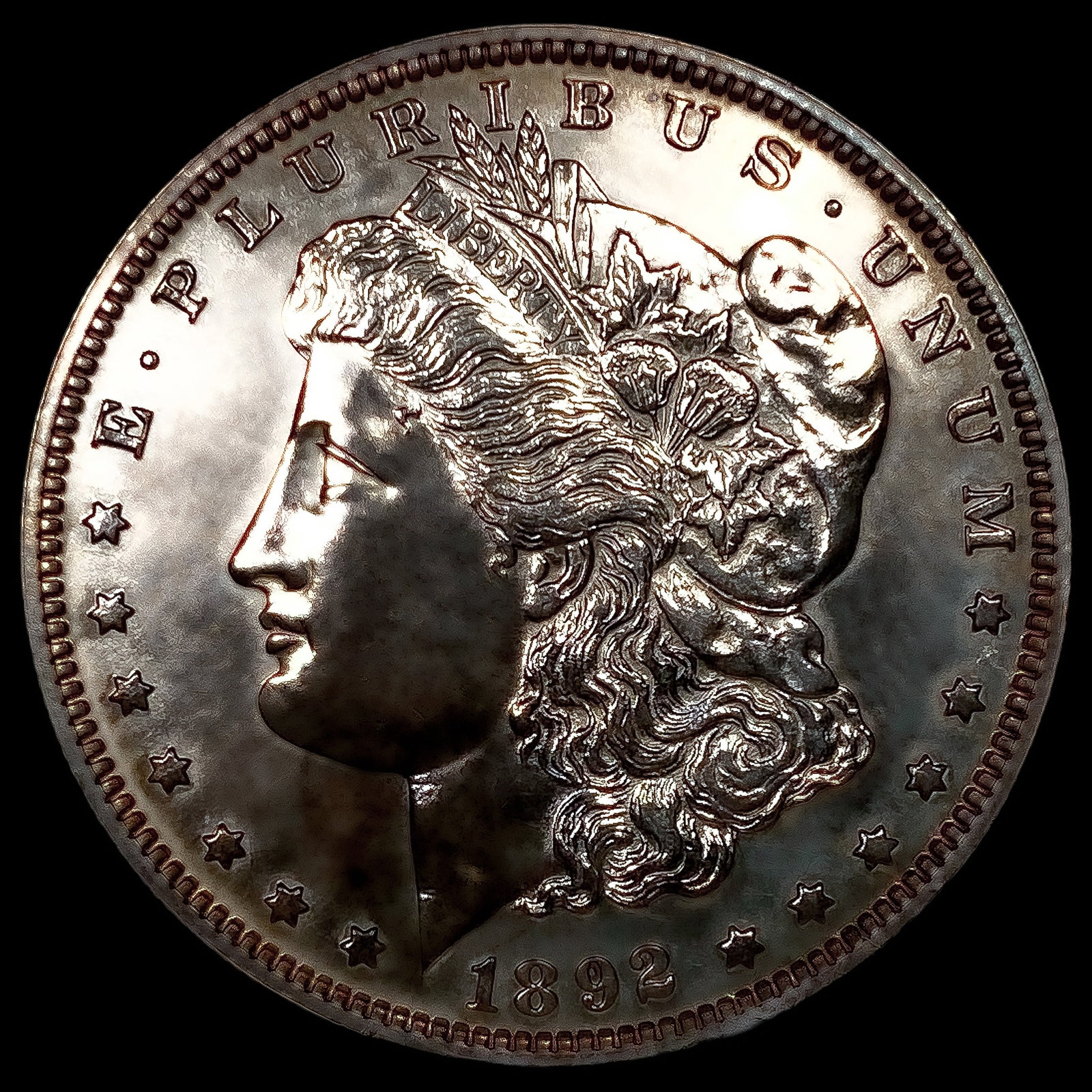 1892 Morgan Silver Dollar (1 of 2)