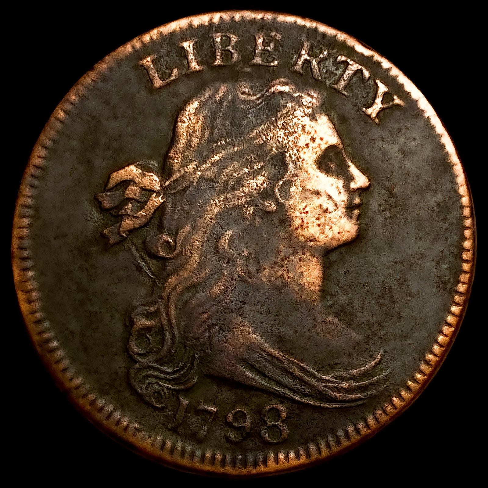 1798 Draped Bust Large Cent (1 of 2)