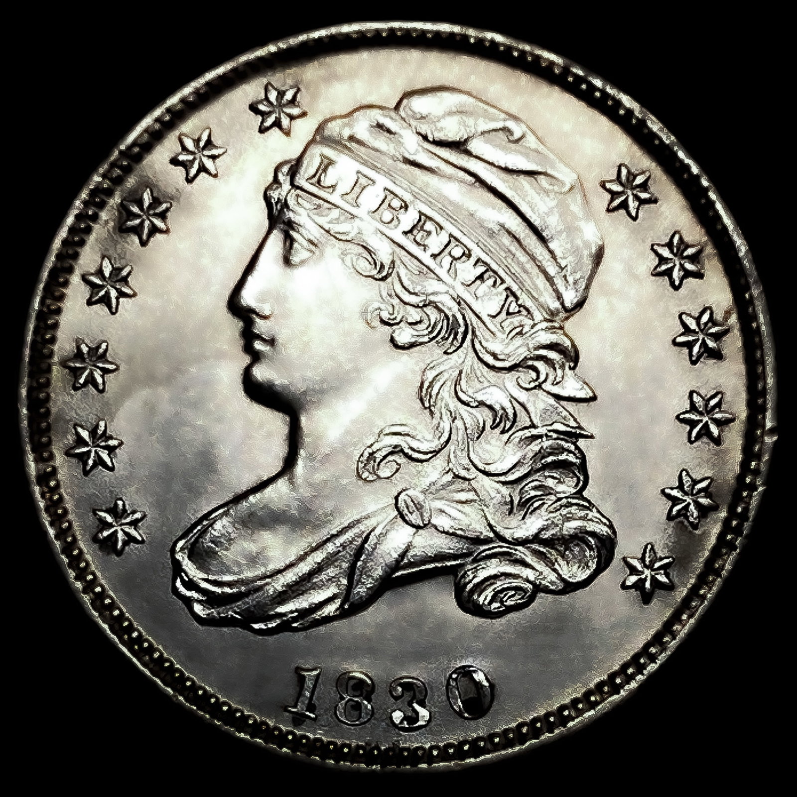 1830 Capped Bust Dime (1 of 2)