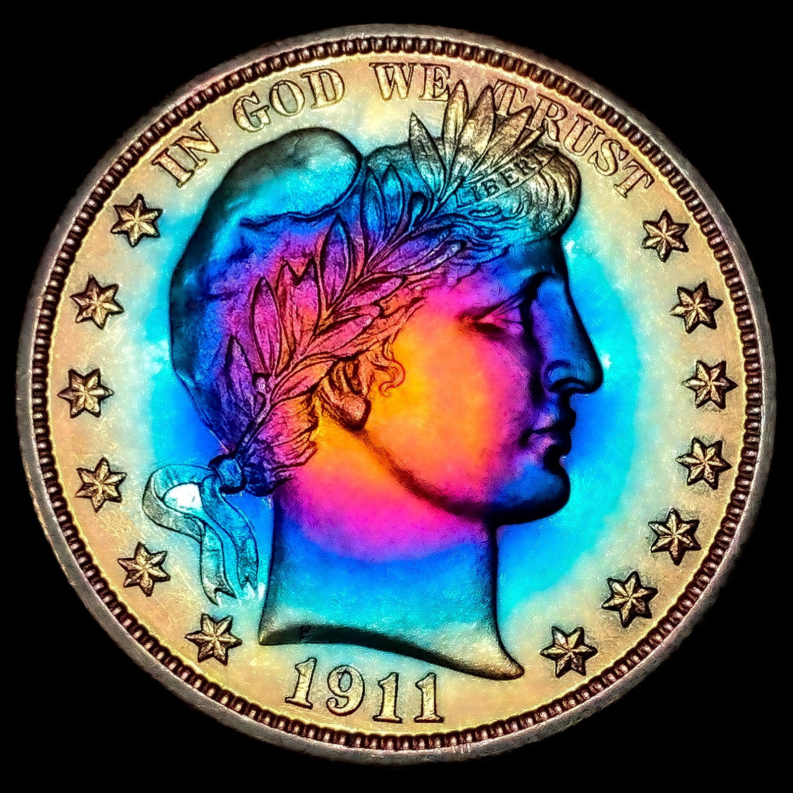 1911 Barber Half Dollar: 1911 Barber Half Dollar