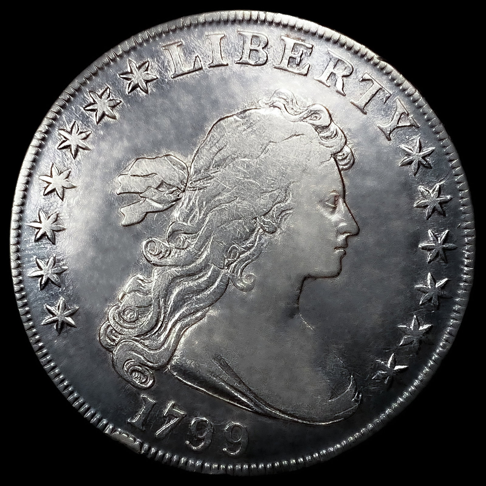 1799 Draped Bust Dollar (1 of 2)