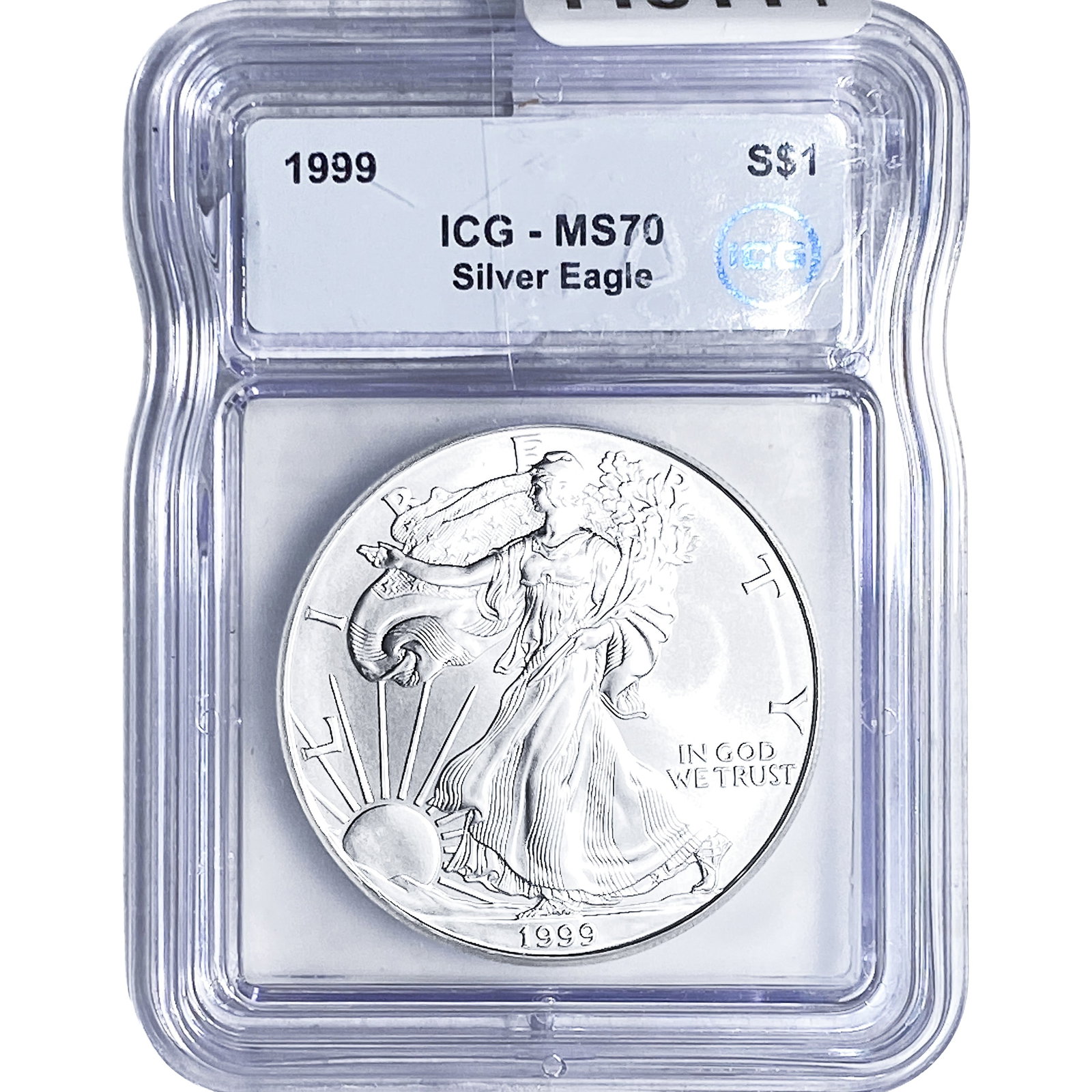1999 Silver Eagle ICG MS70 (1 of 4)
