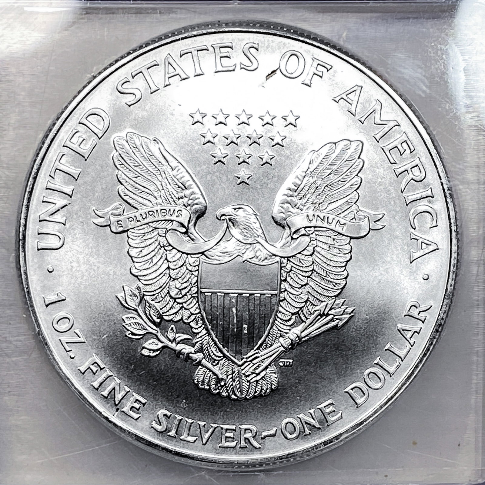 1999 Silver Eagle ICG MS70 - 4