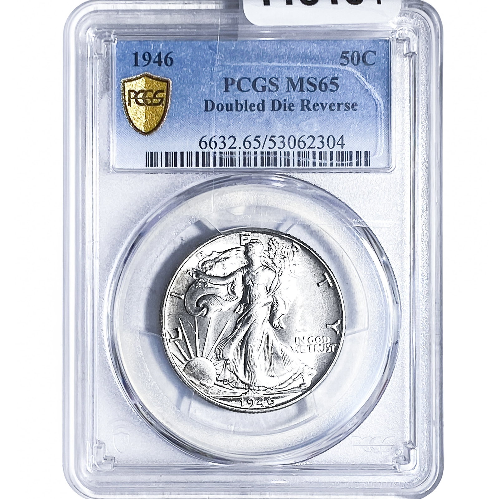 1946 Walking Liberty Half Dollar PCGS MS65 DDO: 1946 Walking Liberty Half Dollar PCGS MS65 DDO