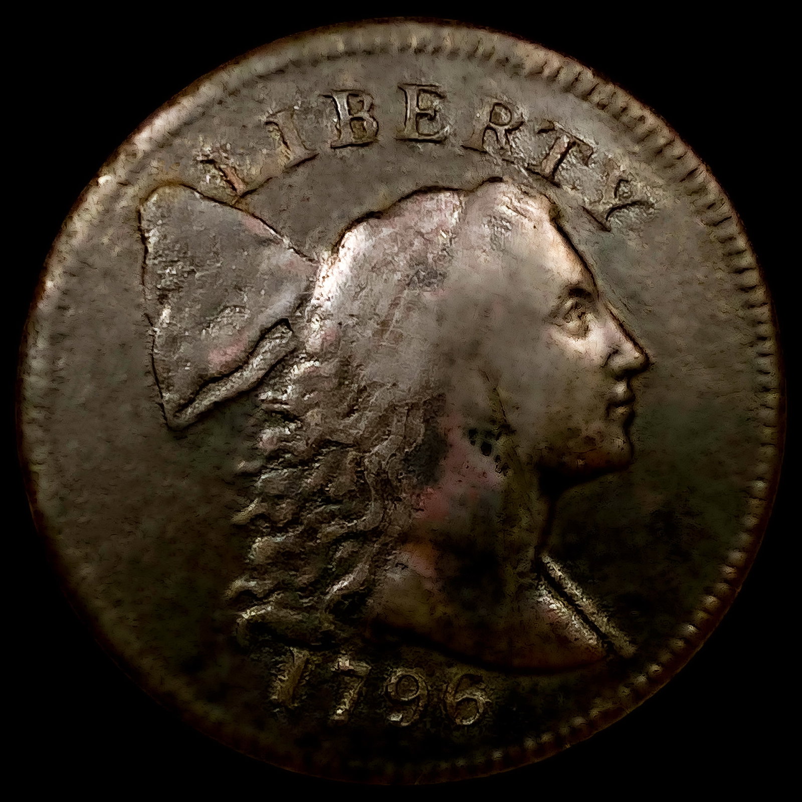 1796 Draped Bust Large Cent: 1796 Draped Bust Large Cent