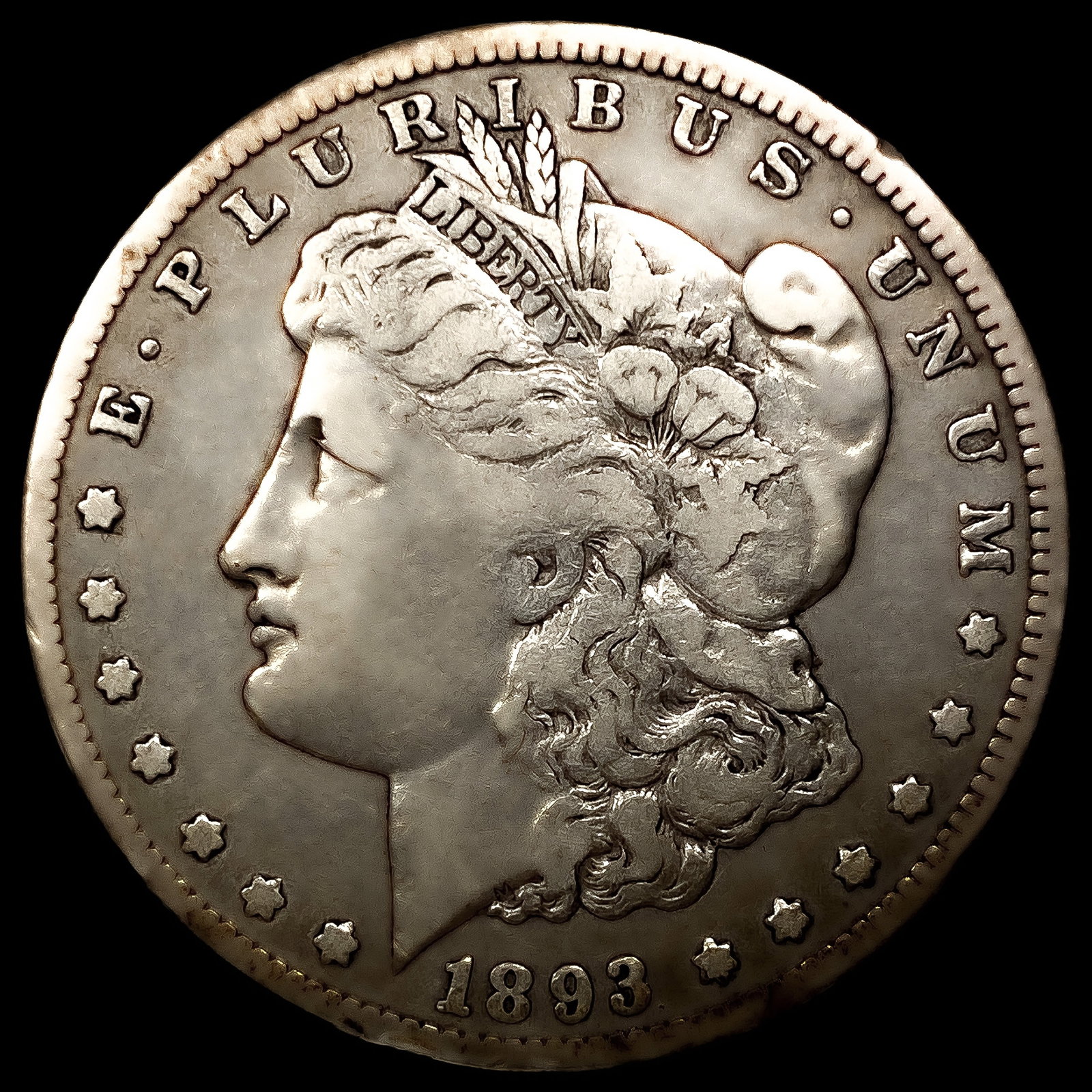 1893-CC Morgan Silver Dollar (1 of 2)