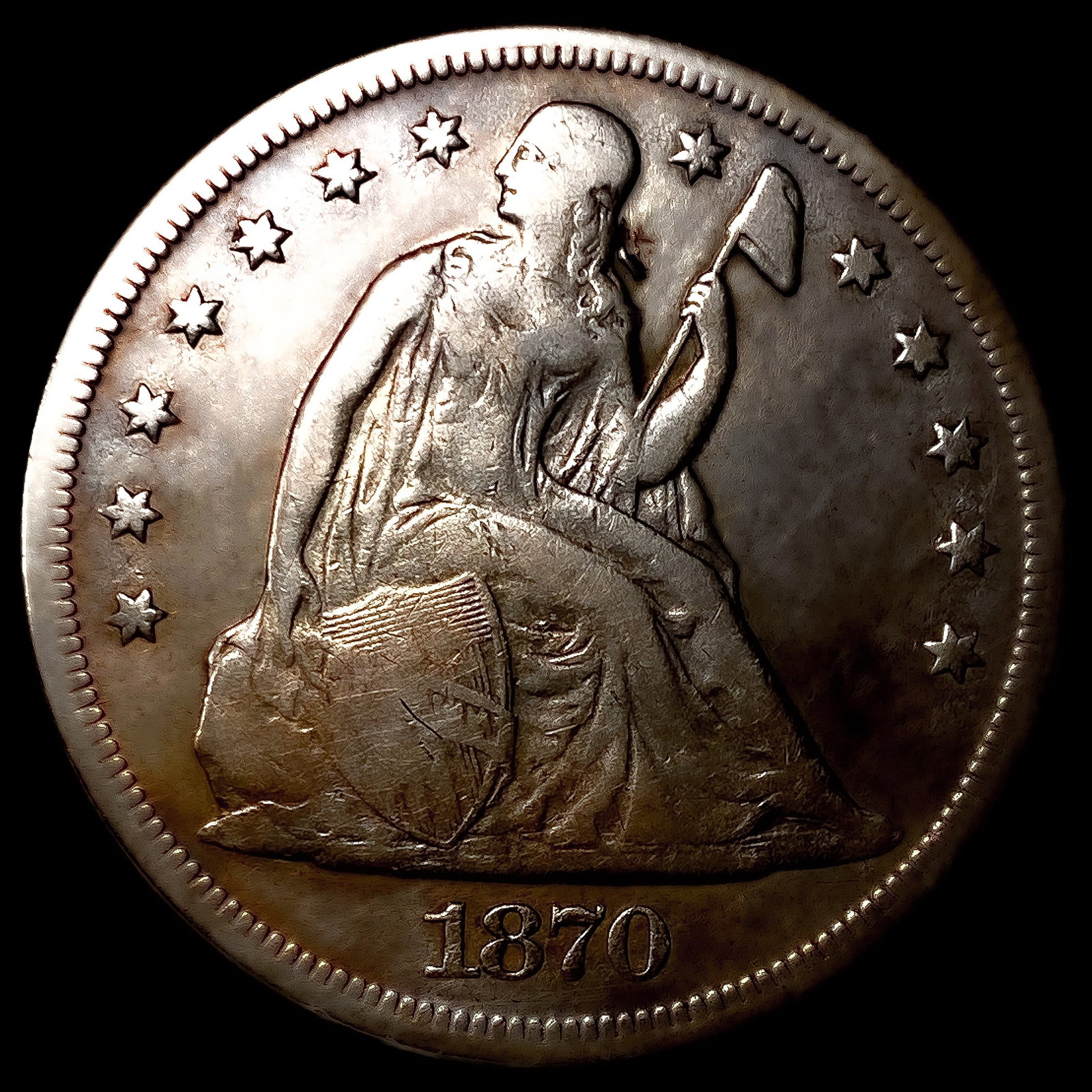 1870-CC Seated Liberty Dollar (1 of 2)