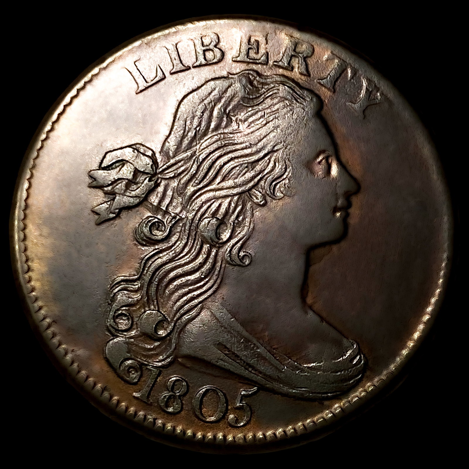 1805 Draped Bust Large Cent (1 of 2)