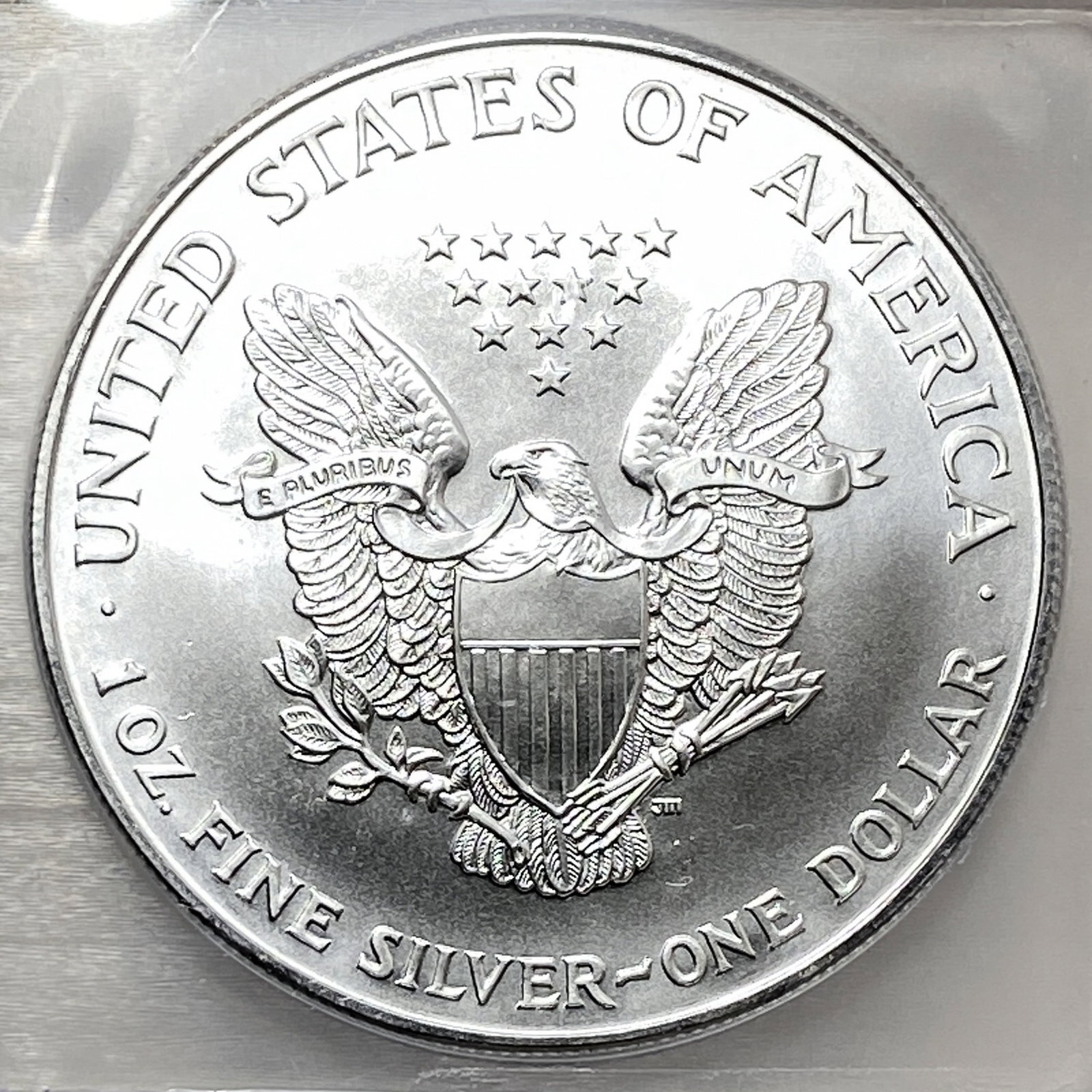 1999 Silver Eagle ICG MS70 - 4