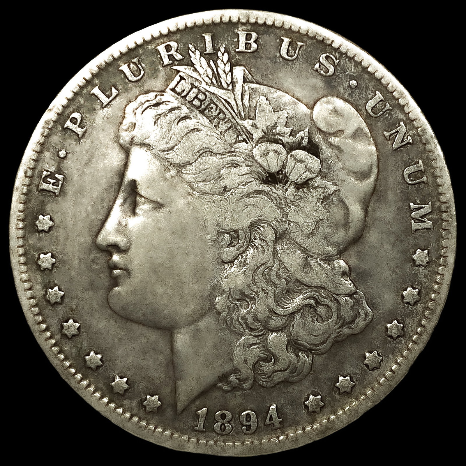 1894 Morgan Silver Dollar (1 of 2)