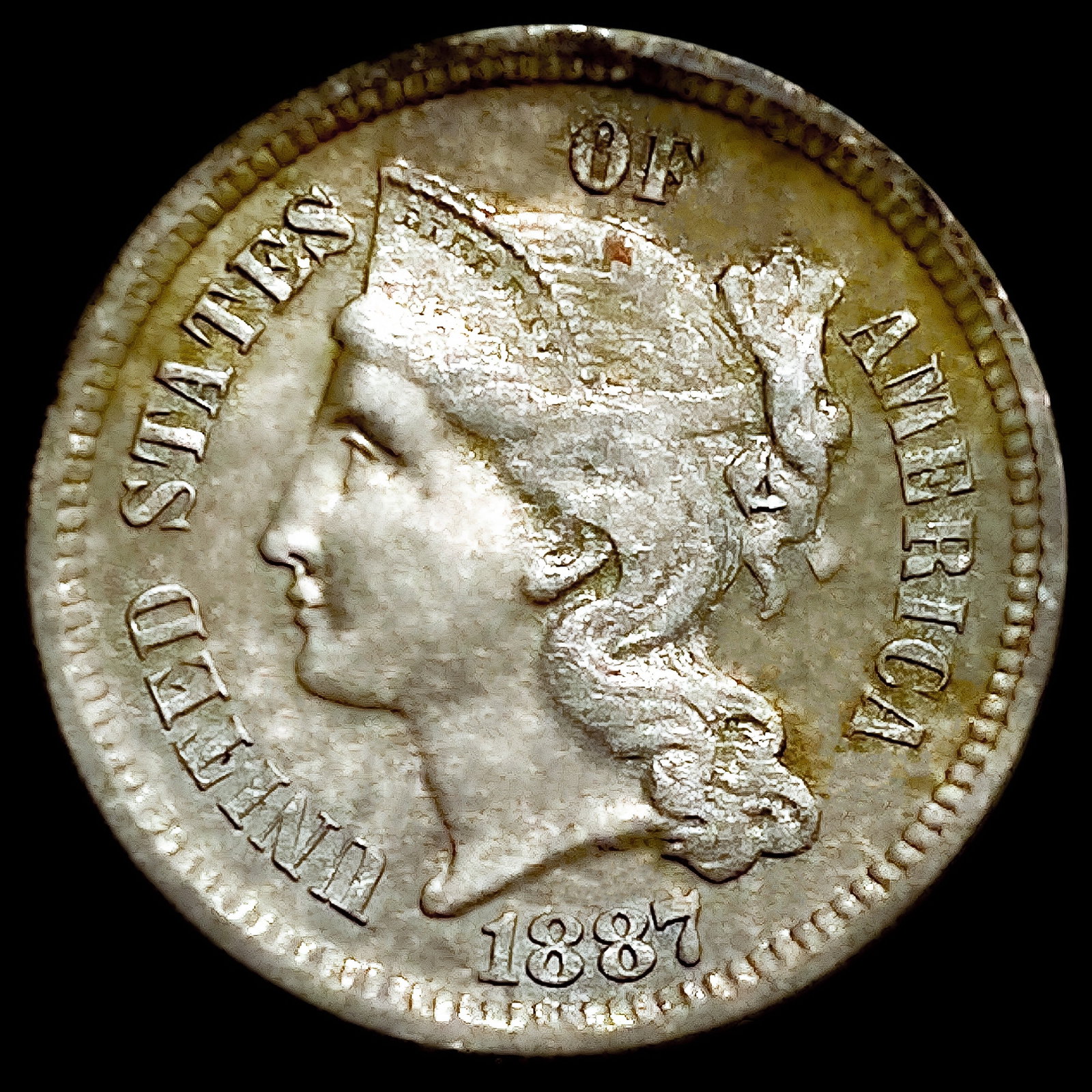 1887 Nickel Three Cent (1 of 2)