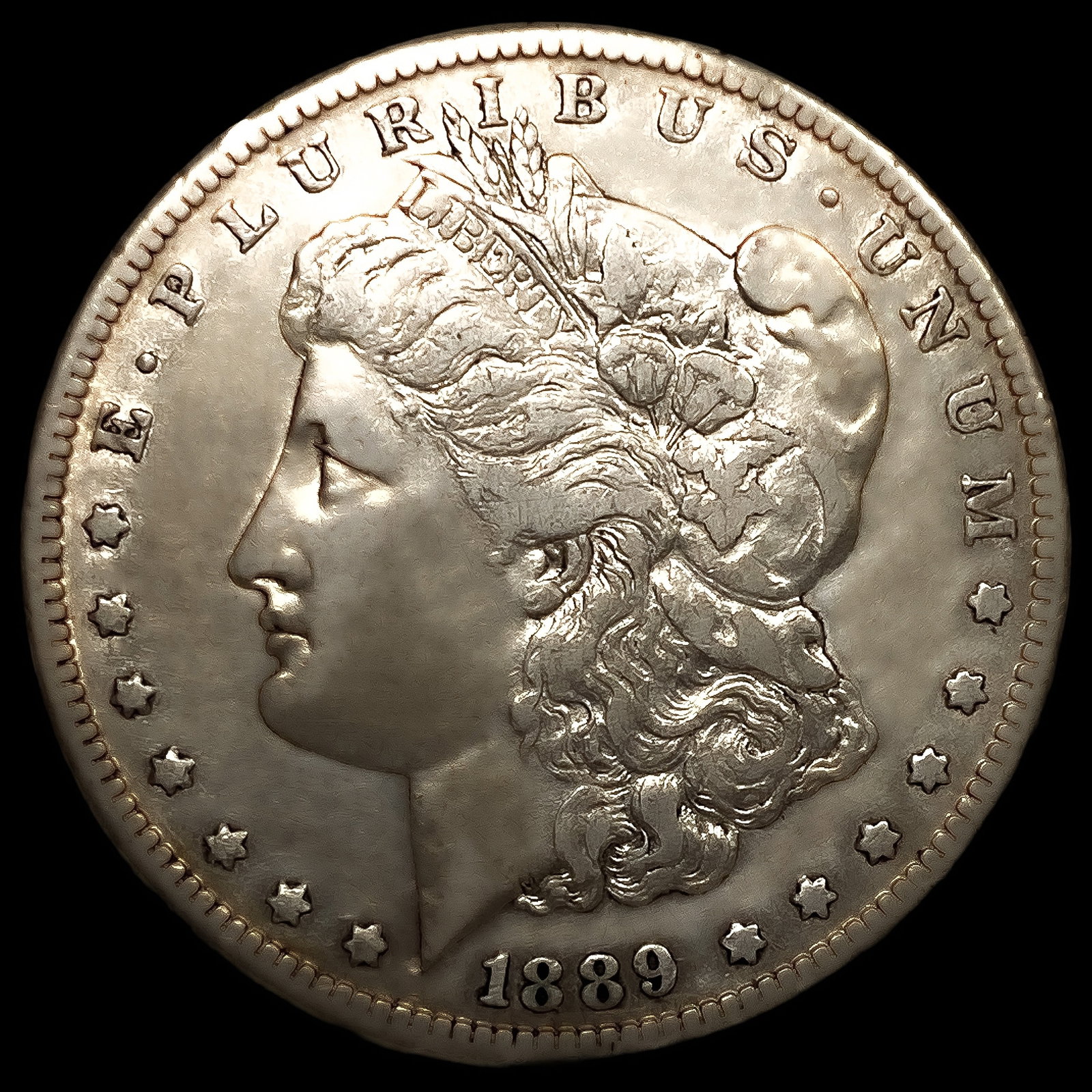 1889-CC Morgan Silver Dollar (1 of 2)