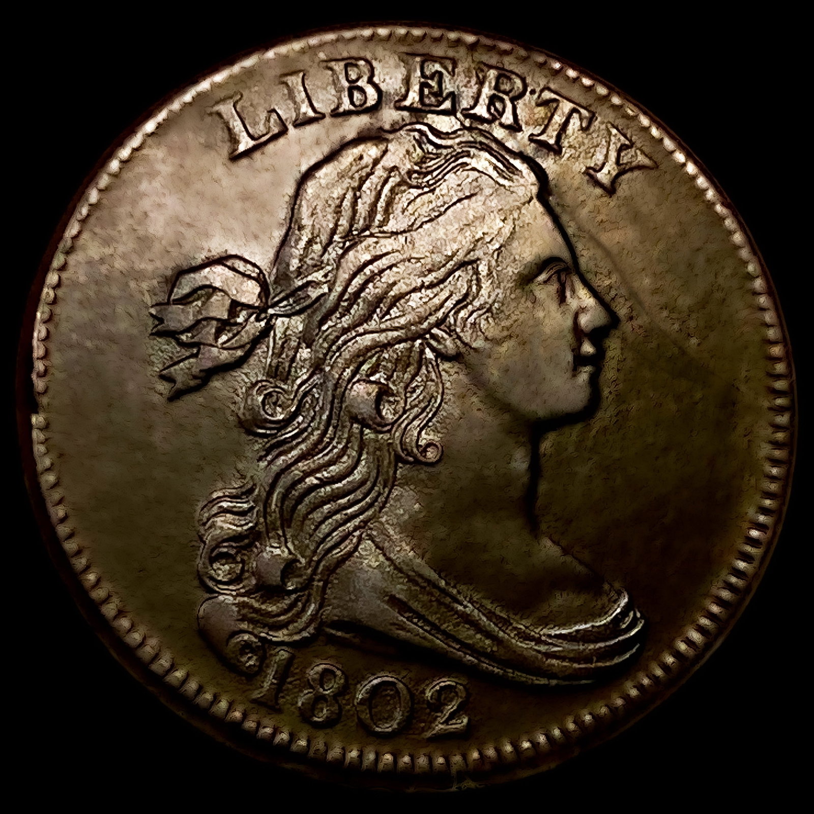 1802 Draped Bust Large Cent (1 of 2)