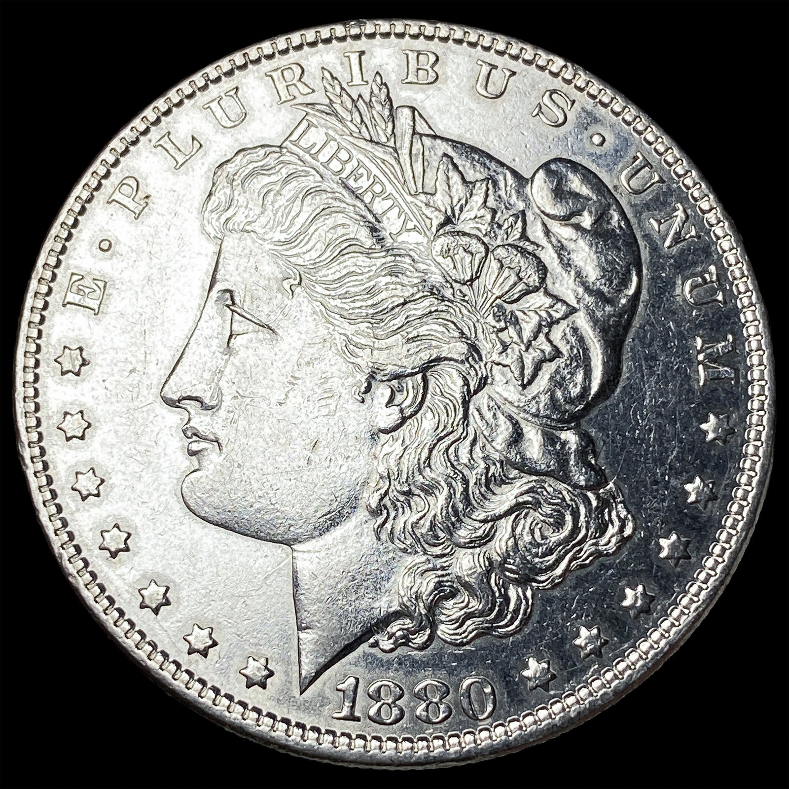 1880-S Silver Morgan Dollar HIGH GRADE: 1880-S Silver Morgan Dollar HIGH GRADE