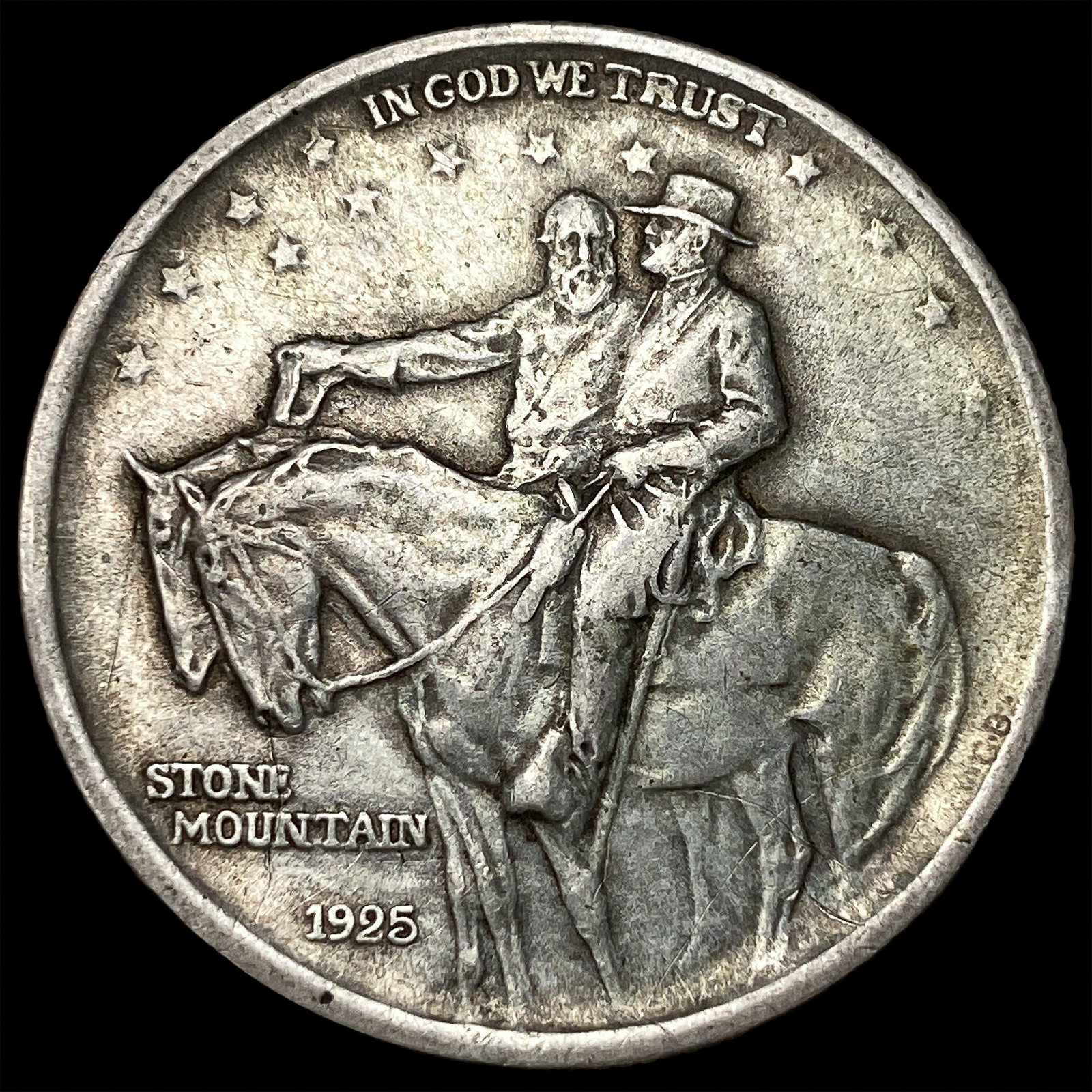 1925 Silver Half Dollar Stone Mountain NEARLY UNCIRCULATED: 1925 Silver Half Dollar Stone Mountain NEARLY UNCIRCULATED