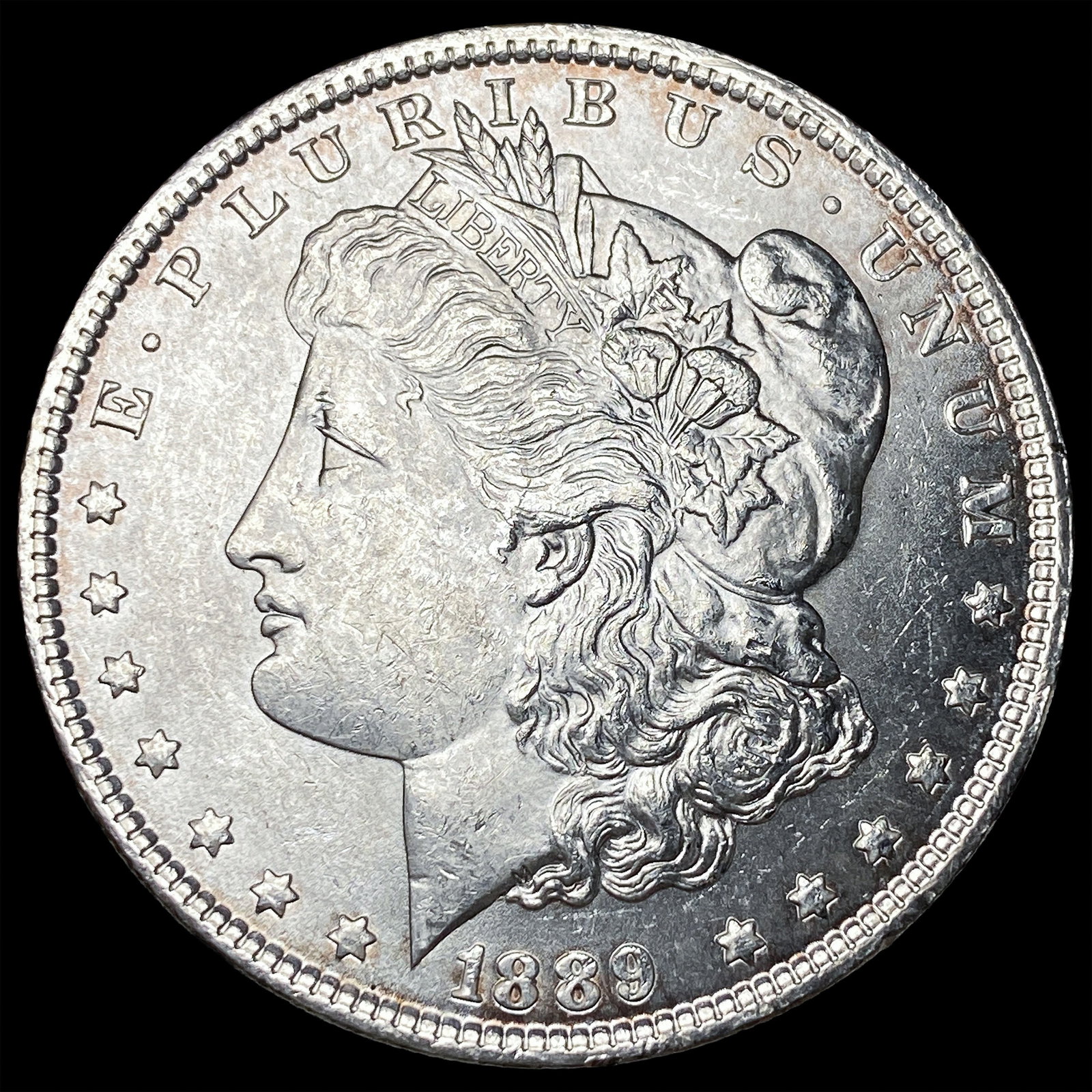 1889 Morgan Silver Dollar UNCIRCULATED: 1889 Morgan Silver Dollar UNCIRCULATED
