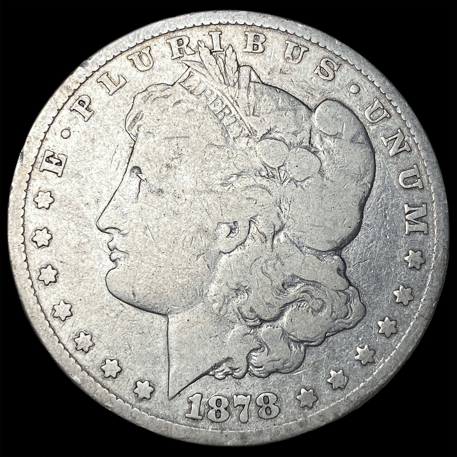 1878 Silver Morgan Dollar NICELY CIRCULATED (1 of 2)