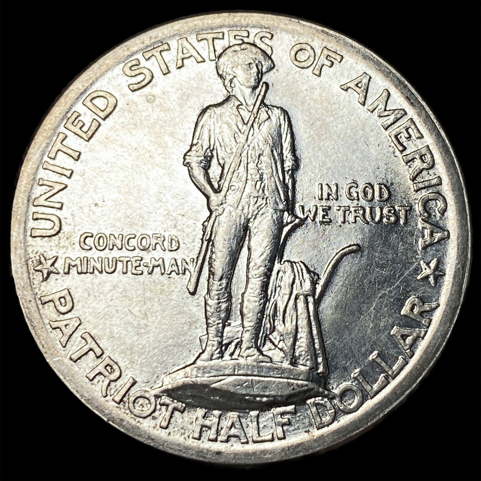1925 Silver Lexington-Concord Half Dollar CHOICE BU: 1925 Silver Lexington-Concord Half Dollar CHOICE BU