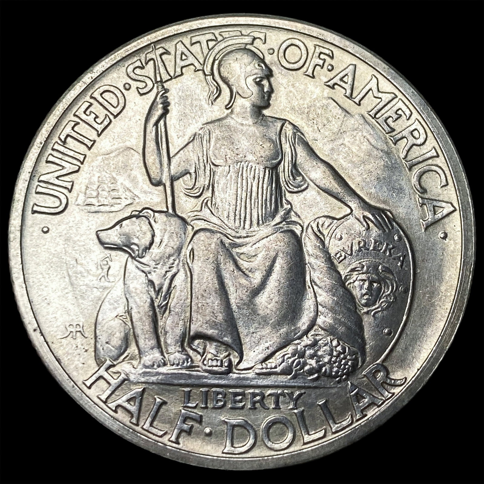 1935-S Silver Half Dollar California-Pacific Exposition UNCIRCULATED (1 of 2)