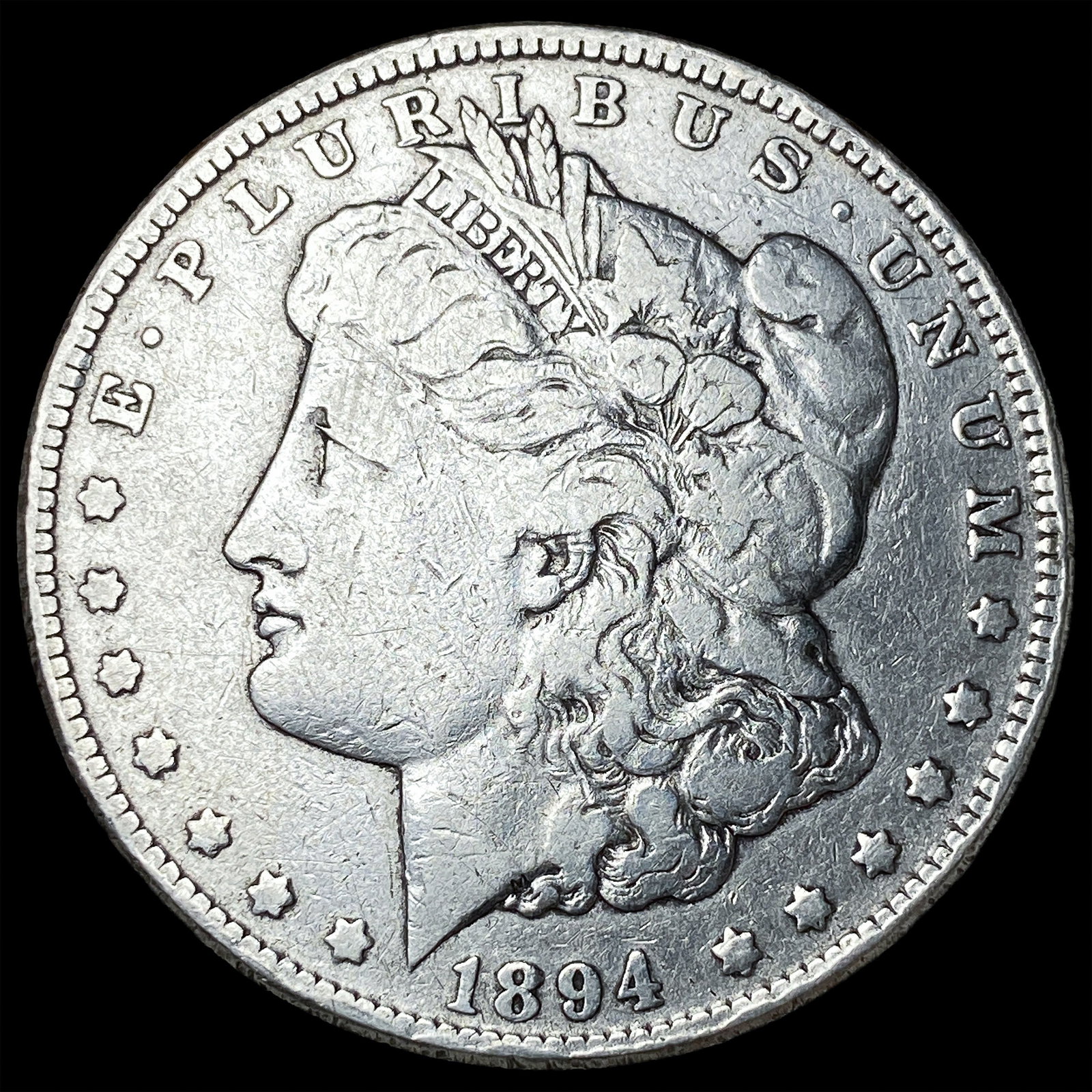 1894-O Silver Morgan Dollar NICELY CIRCULATED: 1894-O Silver Morgan Dollar NICELY CIRCULATED
