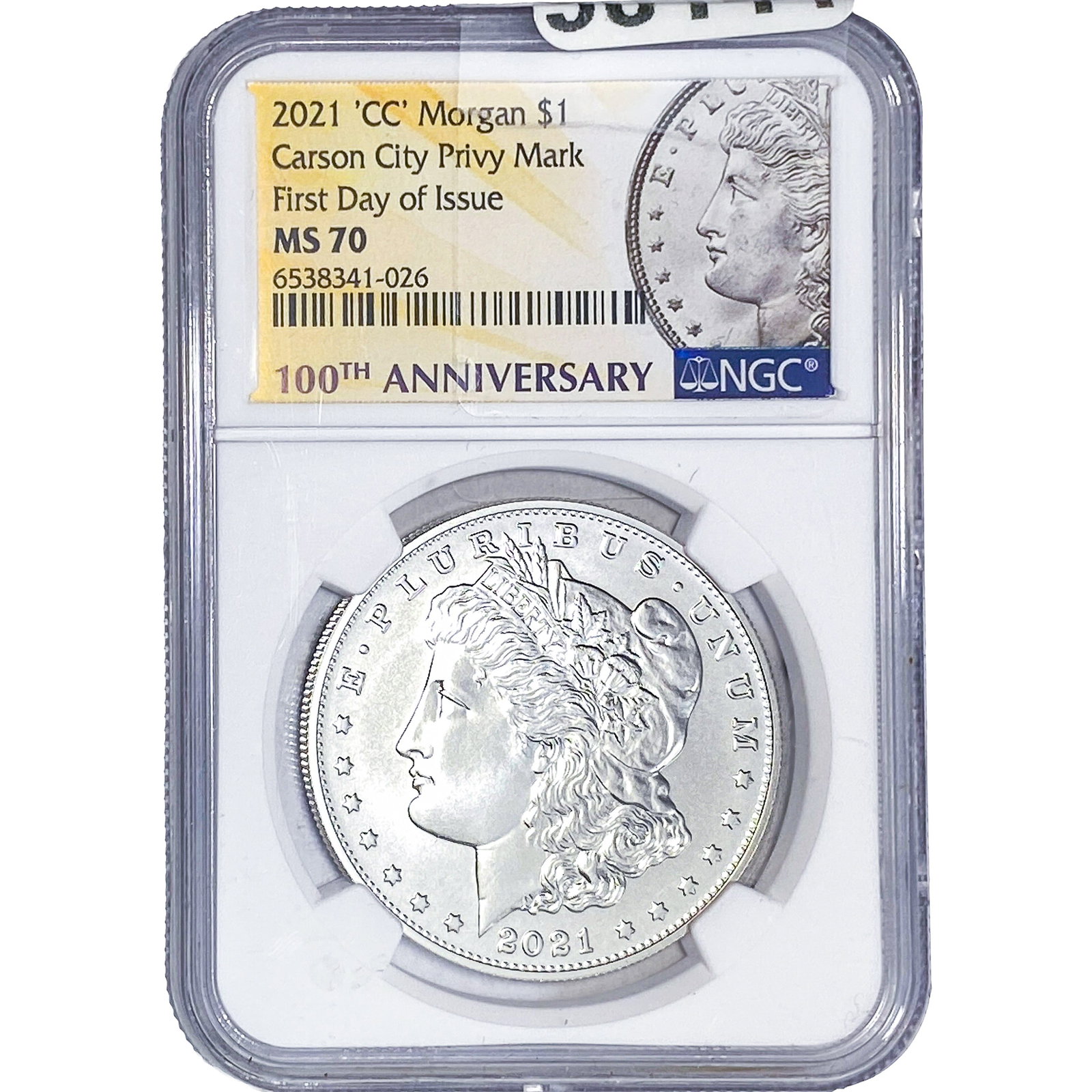 2021-CC Morgan Silver Dollar NGC MS70: 2021-CC Morgan Silver Dollar NGC MS70