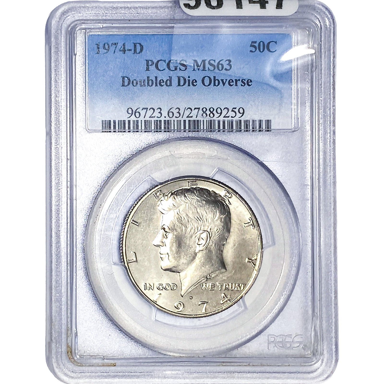 1974-D Kennedy Half Dollar PCGS MS63: 1974-D Kennedy Half Dollar PCGS MS63