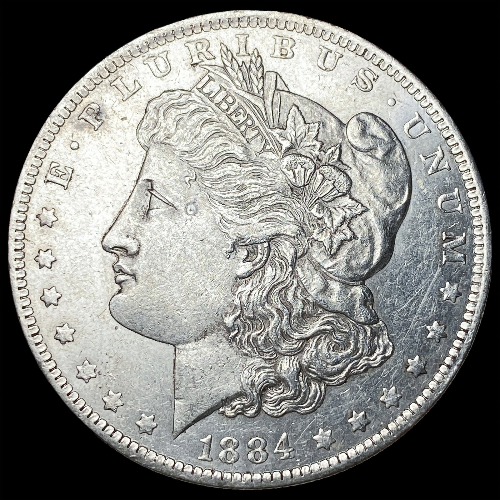 1884-O Silver Morgan Dollar CHOICE AU (1 of 2)