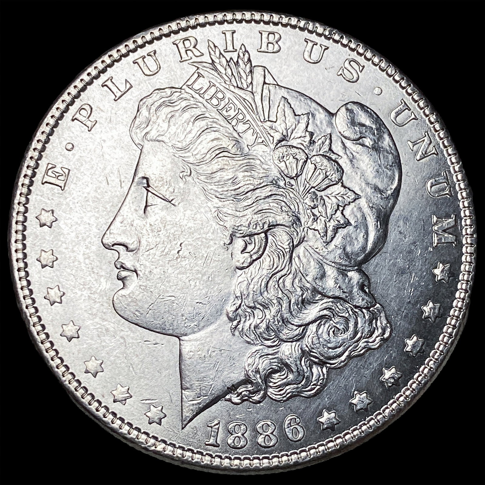 1886 Silver Morgan Dollar UNCIRCULATED: 1886 Silver Morgan Dollar UNCIRCULATED