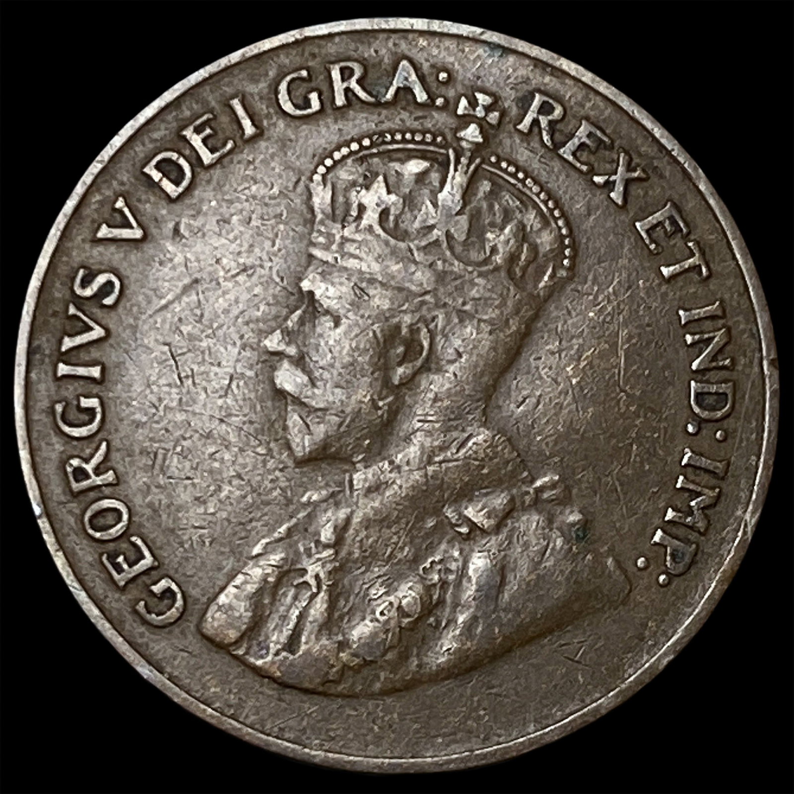 1923 Canada 1 Cent ABOUT UNCIRCULATED (1 of 2)